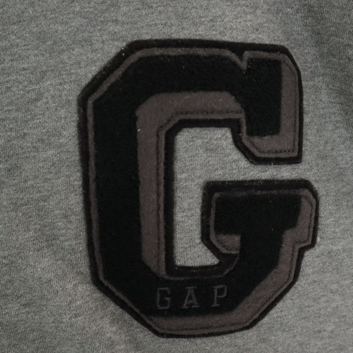 GAP ギャップ スウェット スタジャン S グレー 裏起毛 メンズ