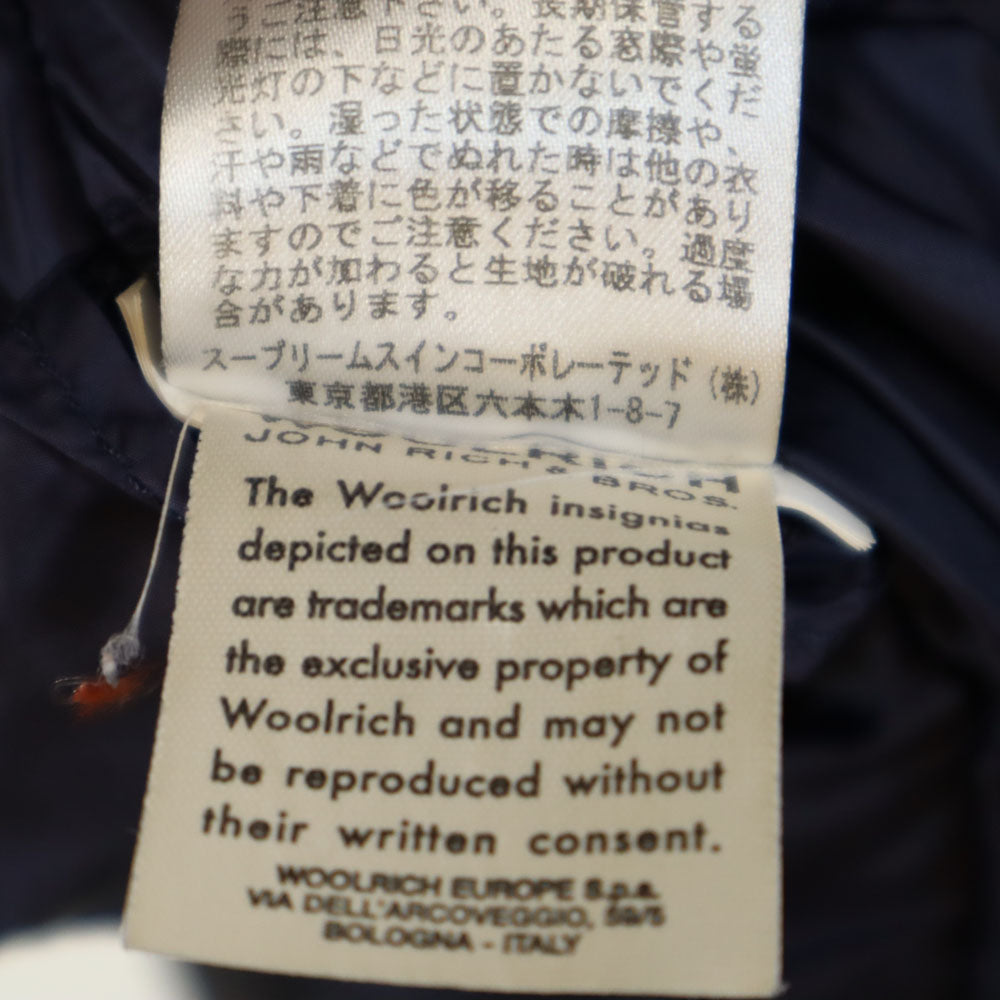 WOOLRICH ウールリッチ ダウンジャケット XS ネイビー メンズ