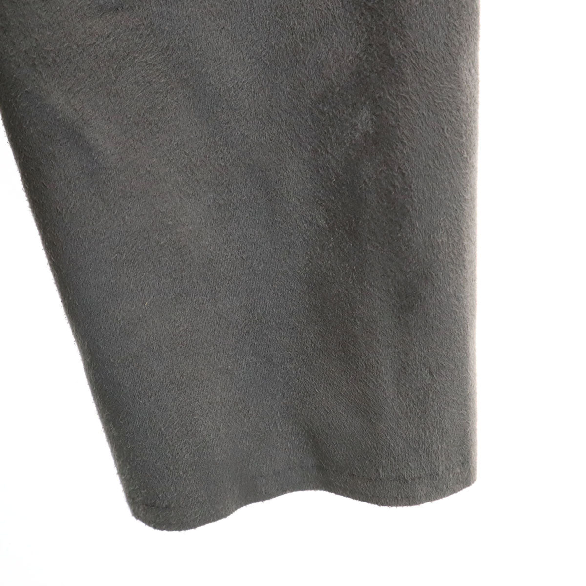 MARELLA sport マレーラ スポーツ フェイクスエード フーデッド コート M グレー レディース
