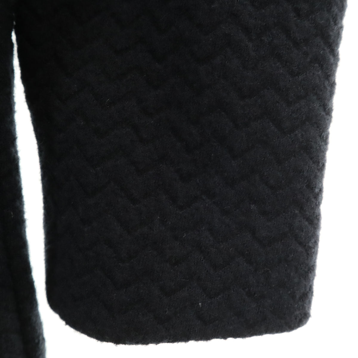 GIORGIO ARMANI ジョルジオアルマーニ イタリア製 シェブロン柄 ジャケット 46 ネイビー メンズ