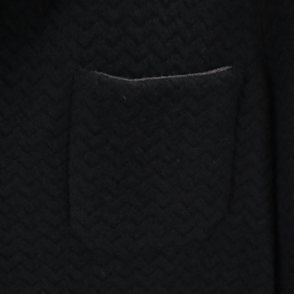 GIORGIO ARMANI ジョルジオアルマーニ イタリア製 シェブロン柄 ジャケット 46 ネイビー メンズ