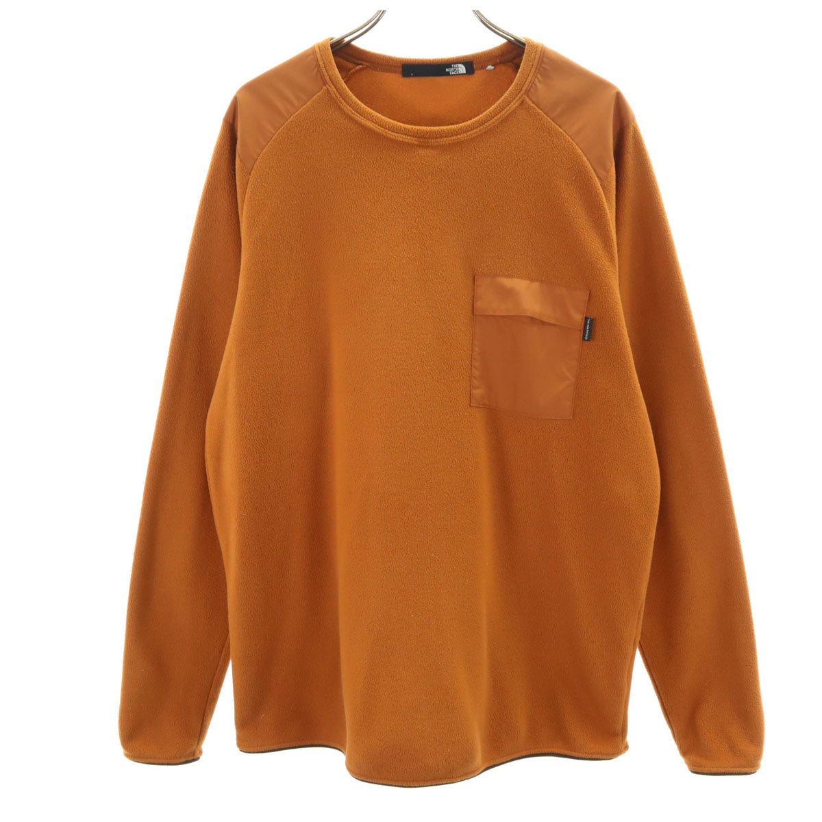 THE NORTH FACE ノースフェイス 長袖 フリース バーサマイクロ スウェット トレーナー L オレンジ系 NL22061 アウトドア メンズ