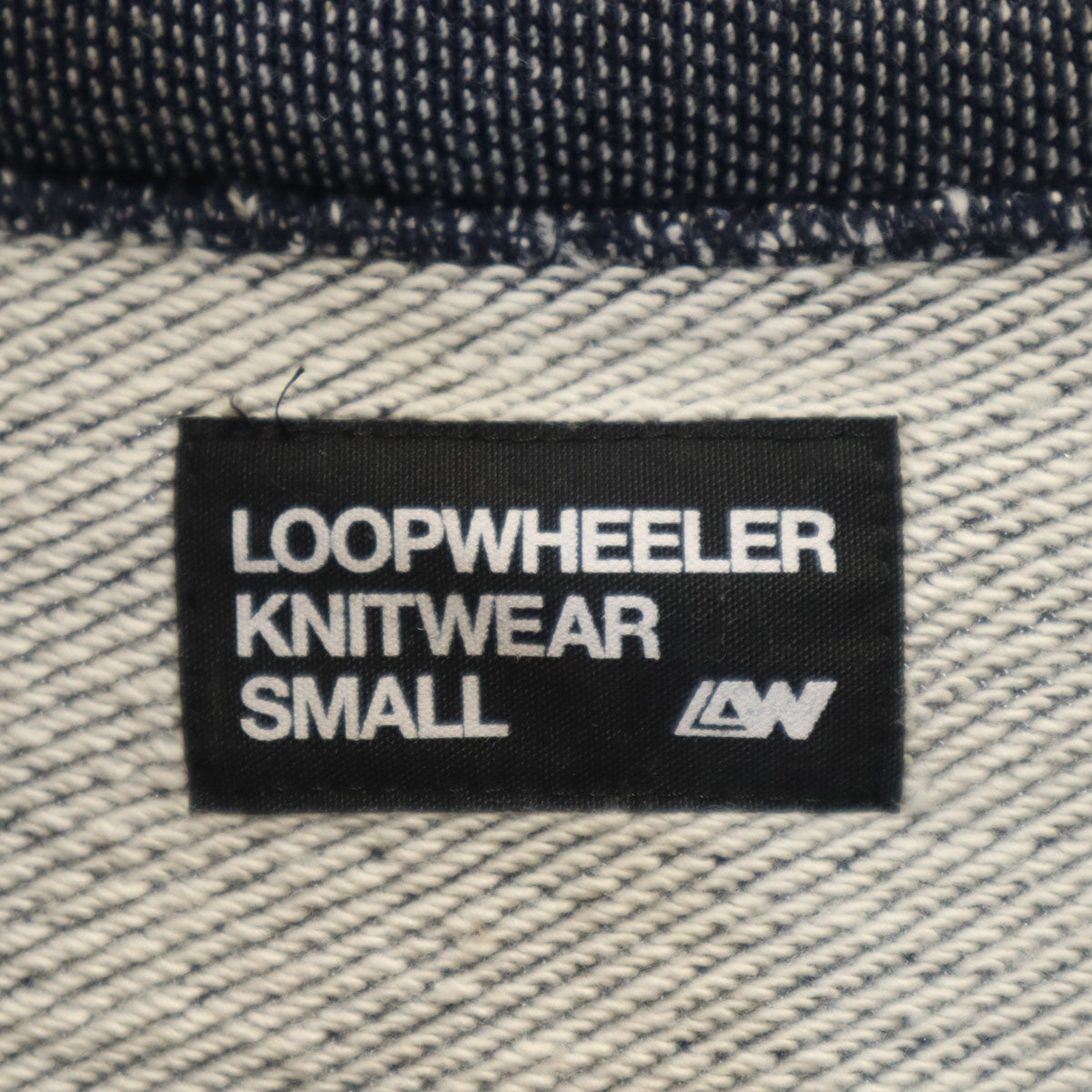 LOOPWHEELER ループウィラー 日本製 長袖 ショールカラー カーディガン S ネイビー メンズ