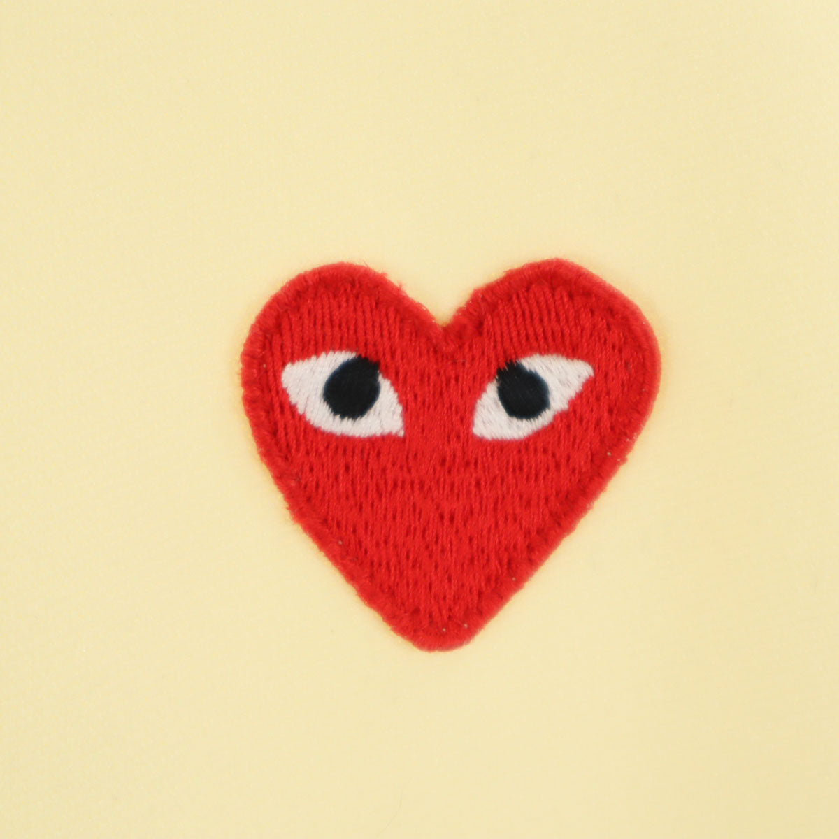 PLAY COMME des GARCONS プレイコムデギャルソン 2019年 日本製 長袖 パーカー L アイボリー メンズ