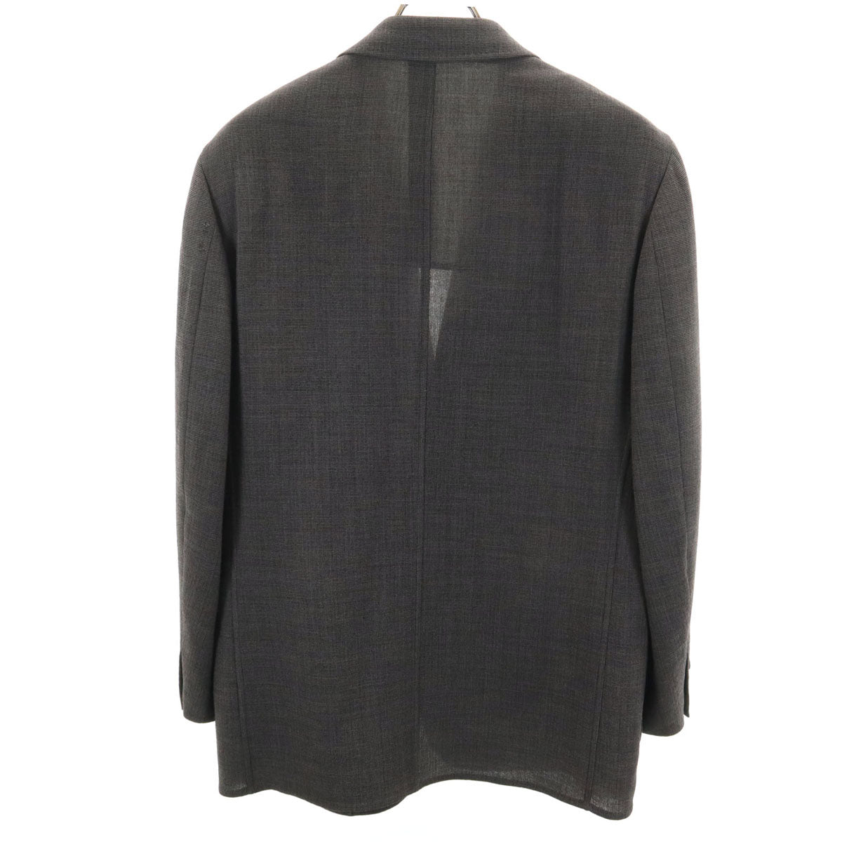 LANVIN CLASSIQUE ランバンクラシック 90s オールド テーラードジャケット 48 チャコールグレー メンズ