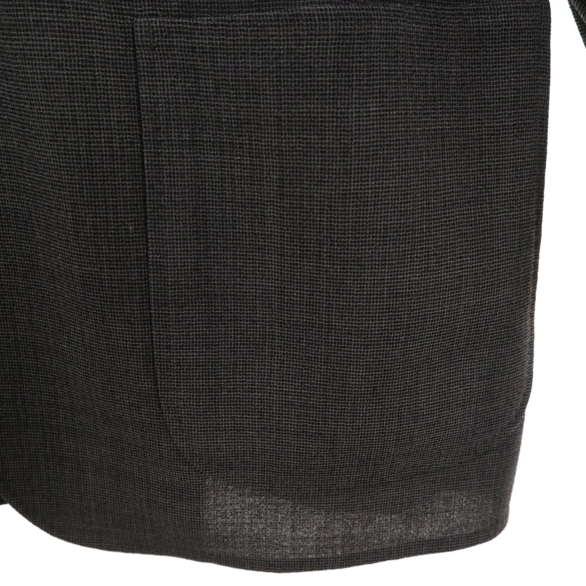 LANVIN CLASSIQUE ランバンクラシック 90s オールド テーラードジャケット 48 チャコールグレー メンズ