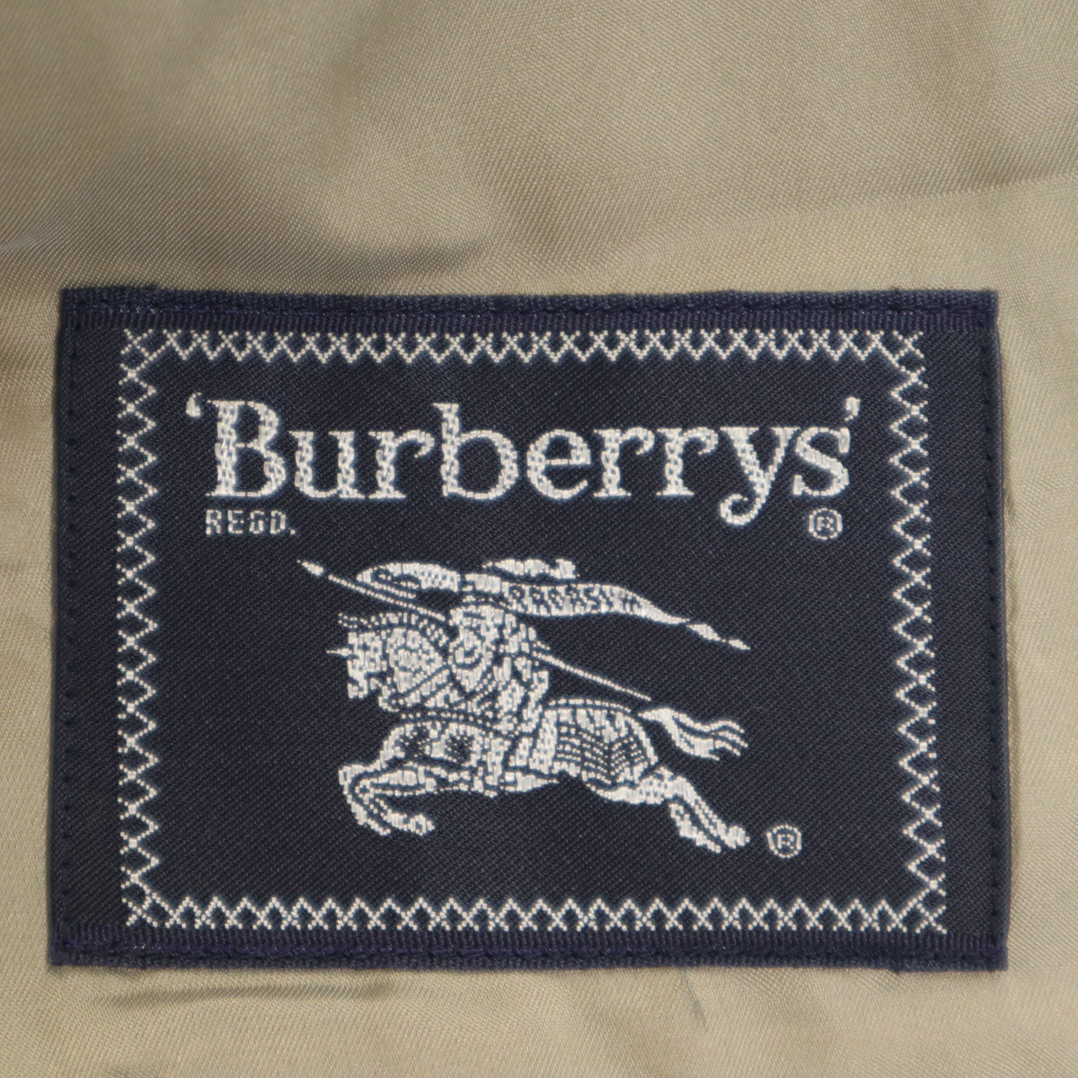 Burberrys バーバリーズ 90s 日本製 オールド 総柄 テーラードジャケット A5 グレー 三陽商会 メンズ