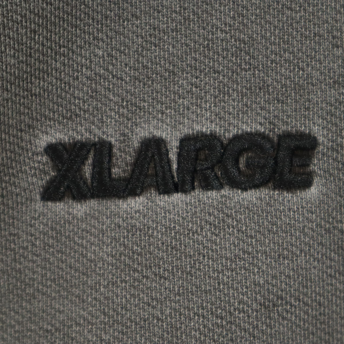 XLARGE エクストララージ 長袖 オーバーダイ加工 スウェット トレーナー L グレー メンズ