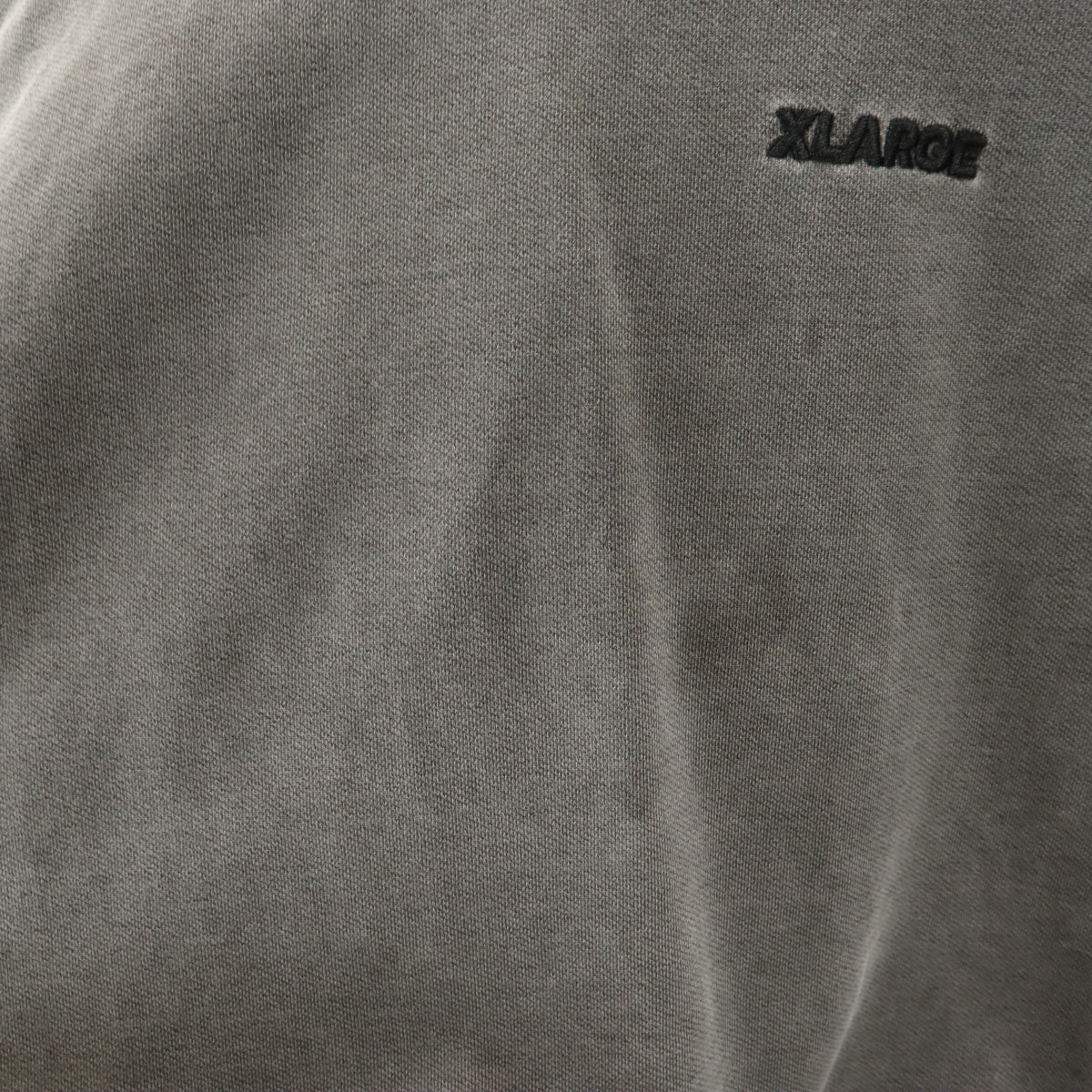 XLARGE エクストララージ 長袖 オーバーダイ加工 スウェット トレーナー L グレー メンズ