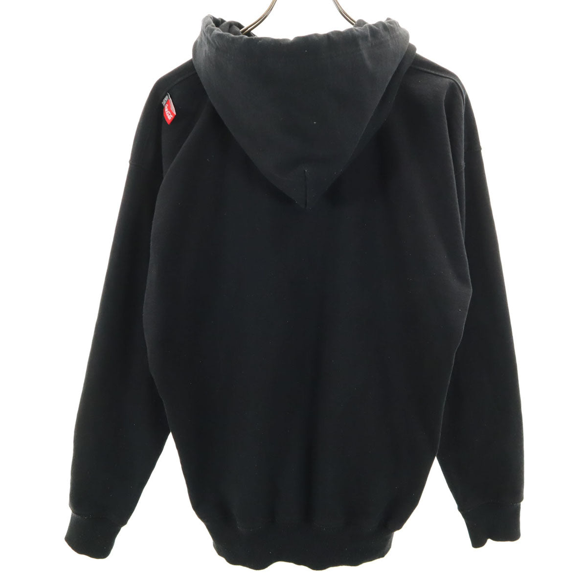 DIESEL ディーゼル coca-cola コカコーラ コラボ 長袖 スウェットパーカー M ブラック メンズ