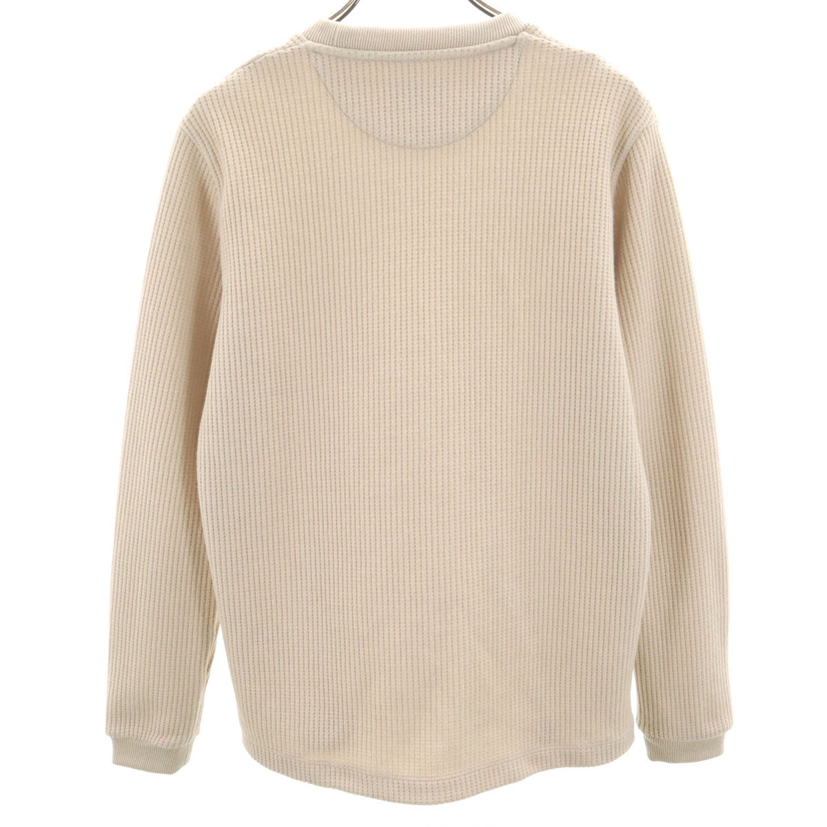 MACKINTOSH PHILOSOPHY マッキントッシュフィロソフィー 長袖 ワッフル Tシャツ 40 ベージュ ロンT メンズ