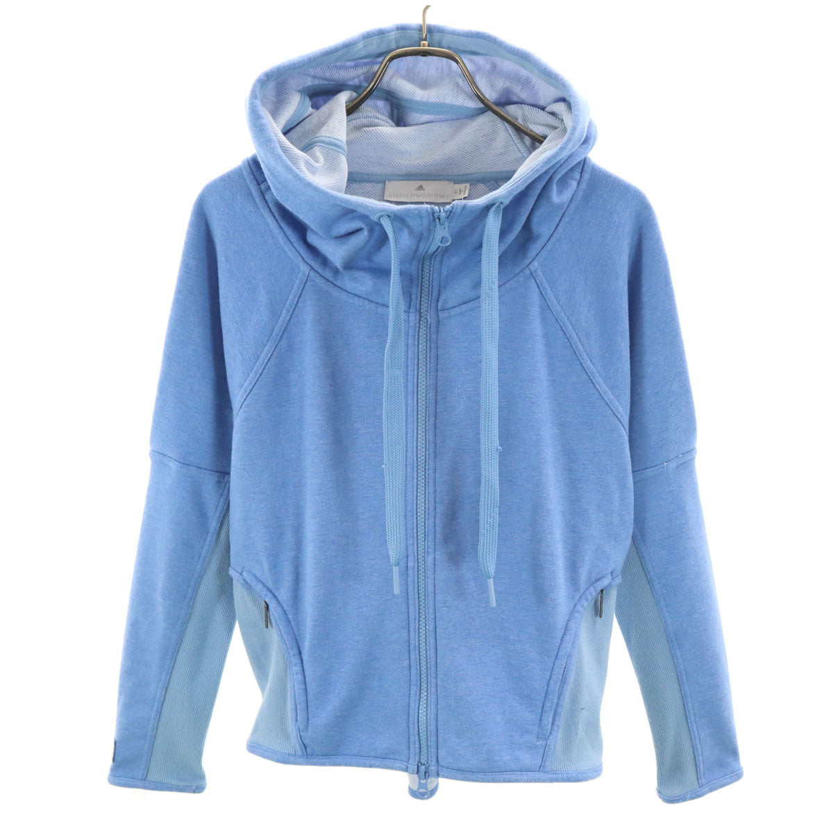 adidas by Stella McCartney アディダスバイステラマッカートニー 長袖 スウェット ジップパーカー OT ブルー系 レディース