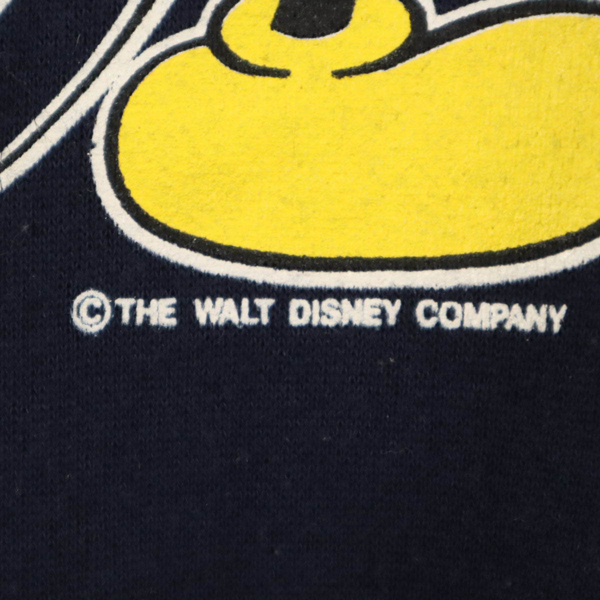 Velva Sheen ベルバシーン 90s USA製 オールド ミッキーマウス 長袖 スウェットパーカー M ネイビー メンズ