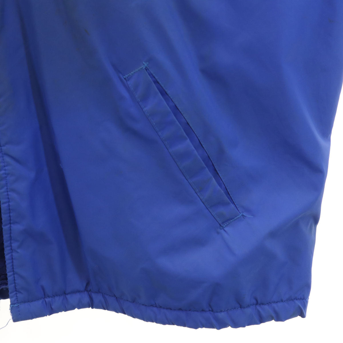 Champion チャンピオン 90s オールド USA製 青タグ ナイロンジャケット XL ブルー フーディー メンズ