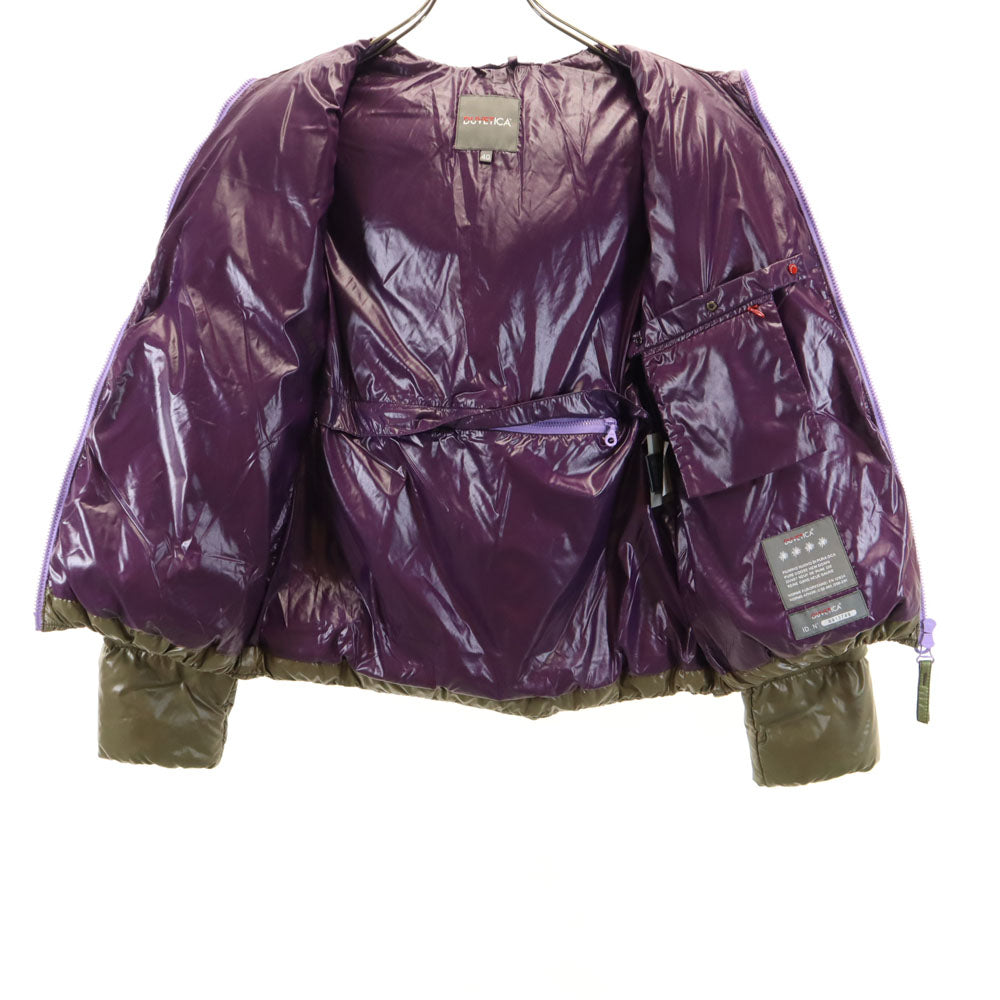 DUVETICA デュベティカ ティア ダウンジャケット 40 オリーブ THIA ポケッタブル レディース