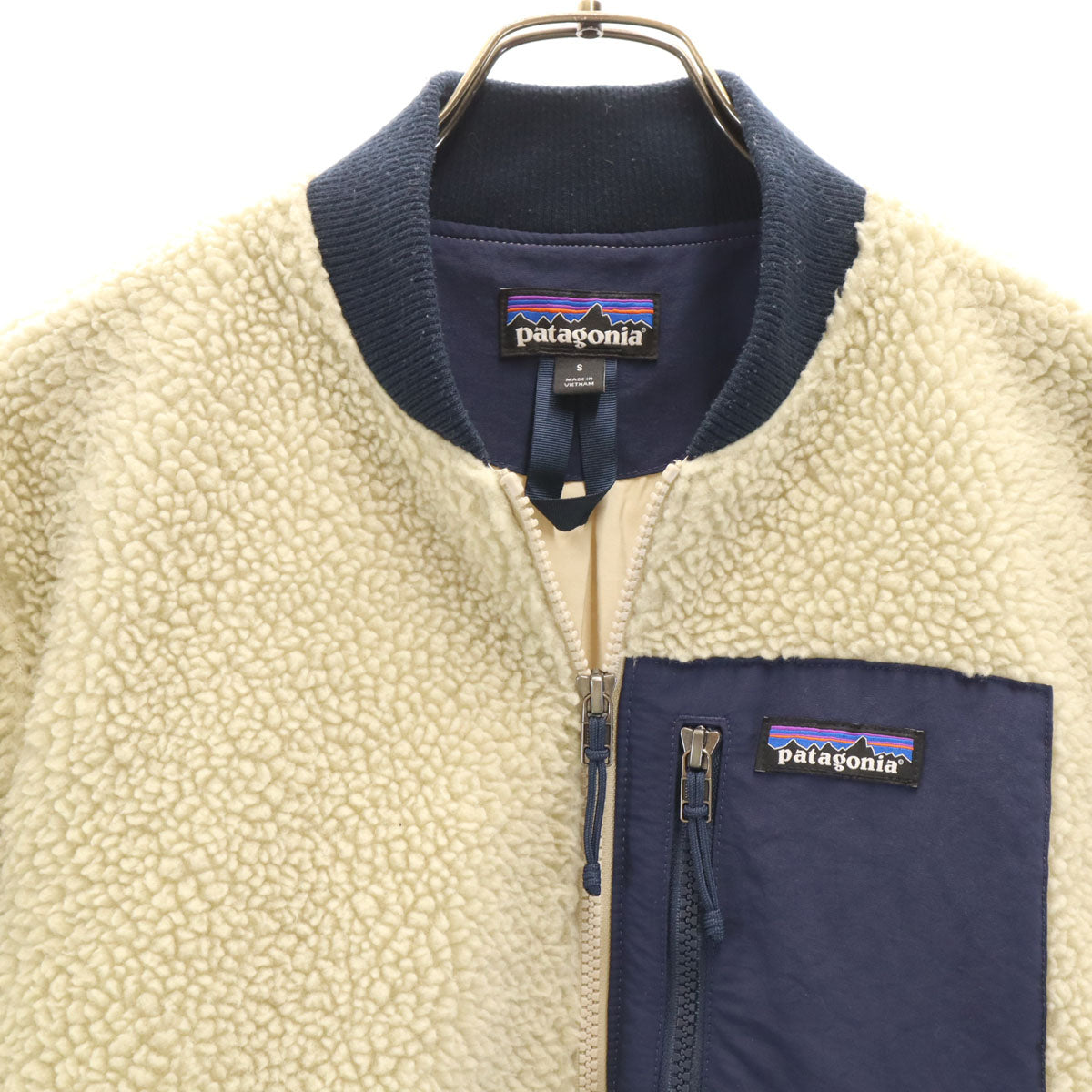 patagonia パタゴニア 20AW レトロエックス ボマー ジャケット S ベージュ フリースジャケット 22830FA20 メンズ