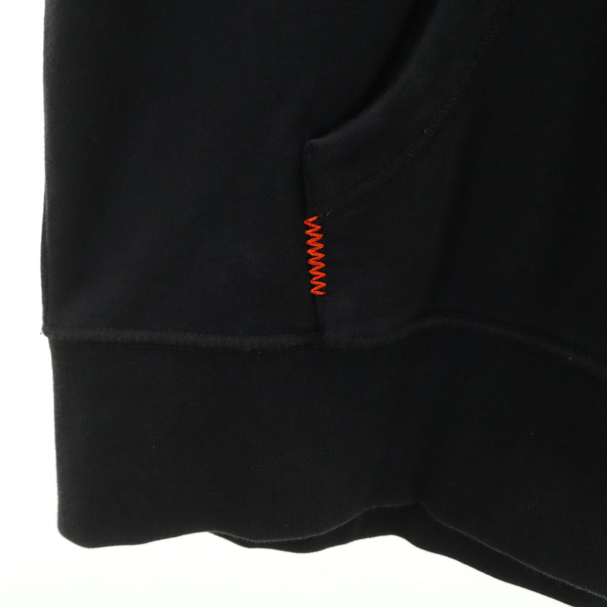 NIKE ナイキ バックロゴ 長袖 スウェットパーカー L ブラック メンズ