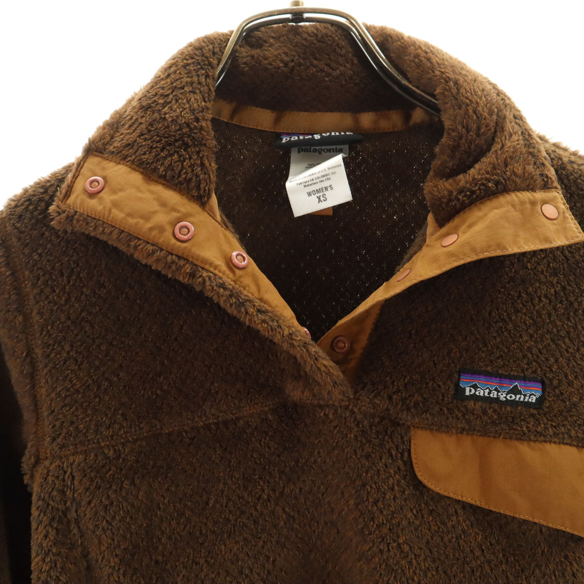 patagonia パタゴニア リツールスナップT フリースジャケット XS ブラウン 25440F7 アウトドア プルオーバー レディース