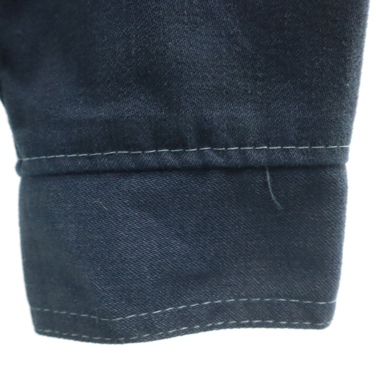 VINTAGE ヴィンテージ 70s サファリジャケット ワークジャケット 36 ネイビー メンズ