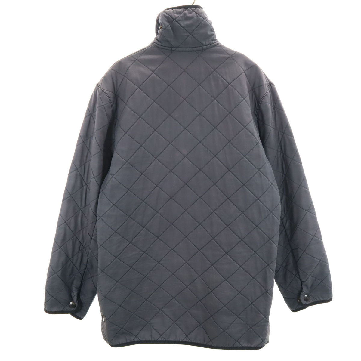 Barbour バブアー キルティングジャケット ネイビー ダブルジップ メンズ