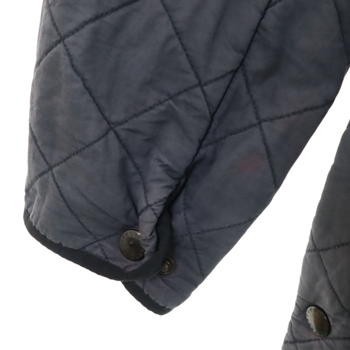 Barbour バブアー キルティングジャケット ネイビー ダブルジップ メンズ