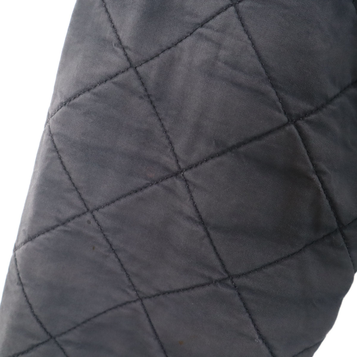 Barbour バブアー キルティングジャケット ネイビー ダブルジップ メンズ