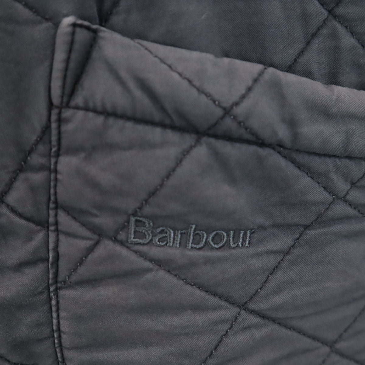 Barbour バブアー キルティングジャケット ネイビー ダブルジップ メンズ