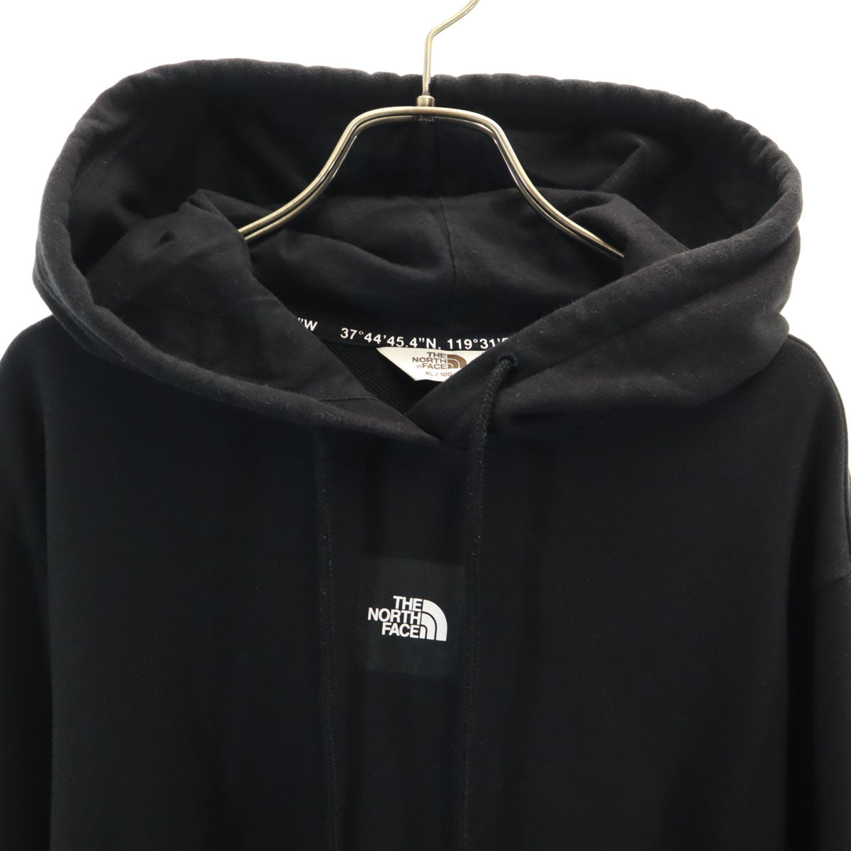 THE NORTH FACE ノースフェイス バックロゴ 長袖 スウェットパーカー XL ブラック NM5PK02J アウトドア メンズ
