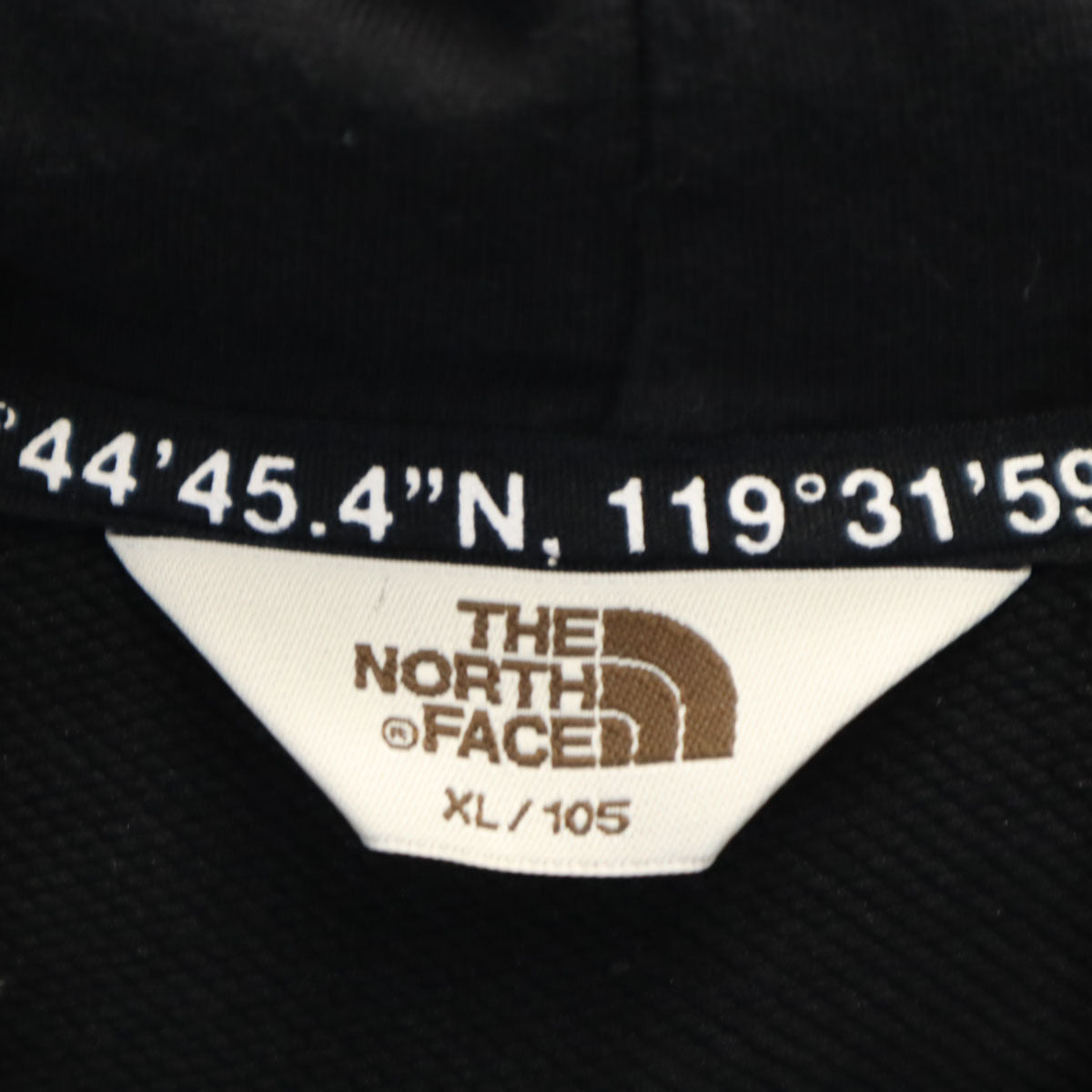 THE NORTH FACE ノースフェイス バックロゴ 長袖 スウェットパーカー XL ブラック NM5PK02J アウトドア メンズ