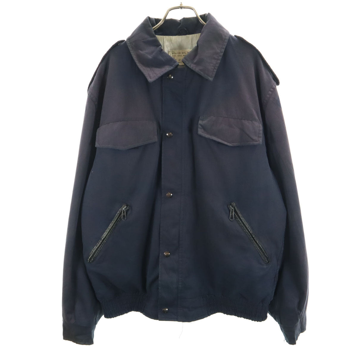 Canadian Army カナダ軍 90s オールド ポリス ジャケット 42 ネイビー メンズ