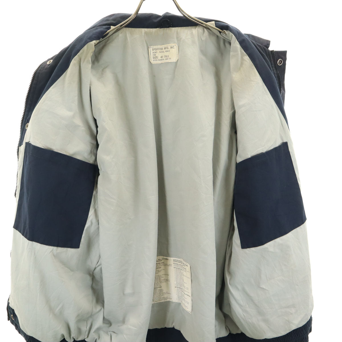 Canadian Army カナダ軍 90s オールド ポリス ジャケット 42 ネイビー メンズ