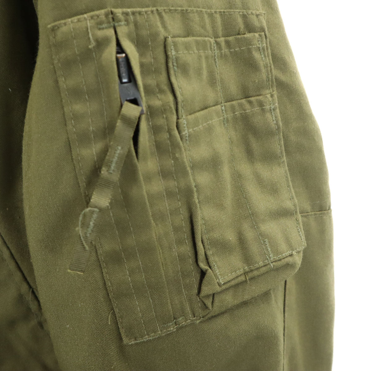 US ARMY アメリカ軍 80s オールド CVC タンカース ジャケット カーキ 内タグ、襟欠損 メンズ