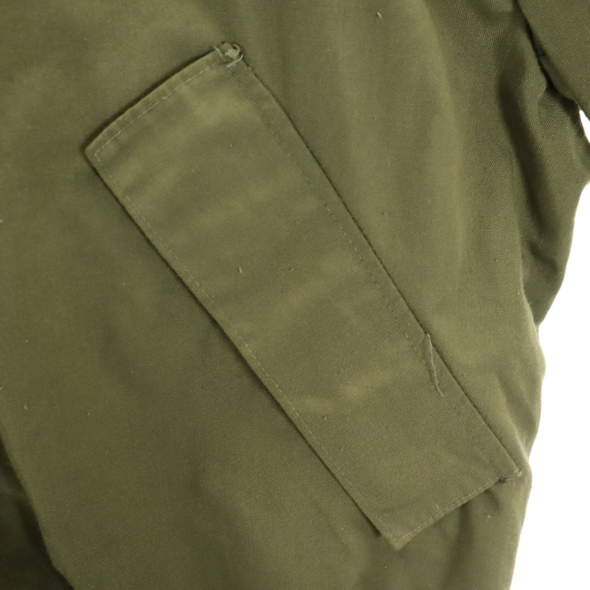 US ARMY アメリカ軍 80s オールド CVC タンカース ジャケット カーキ 内タグ、襟欠損 メンズ