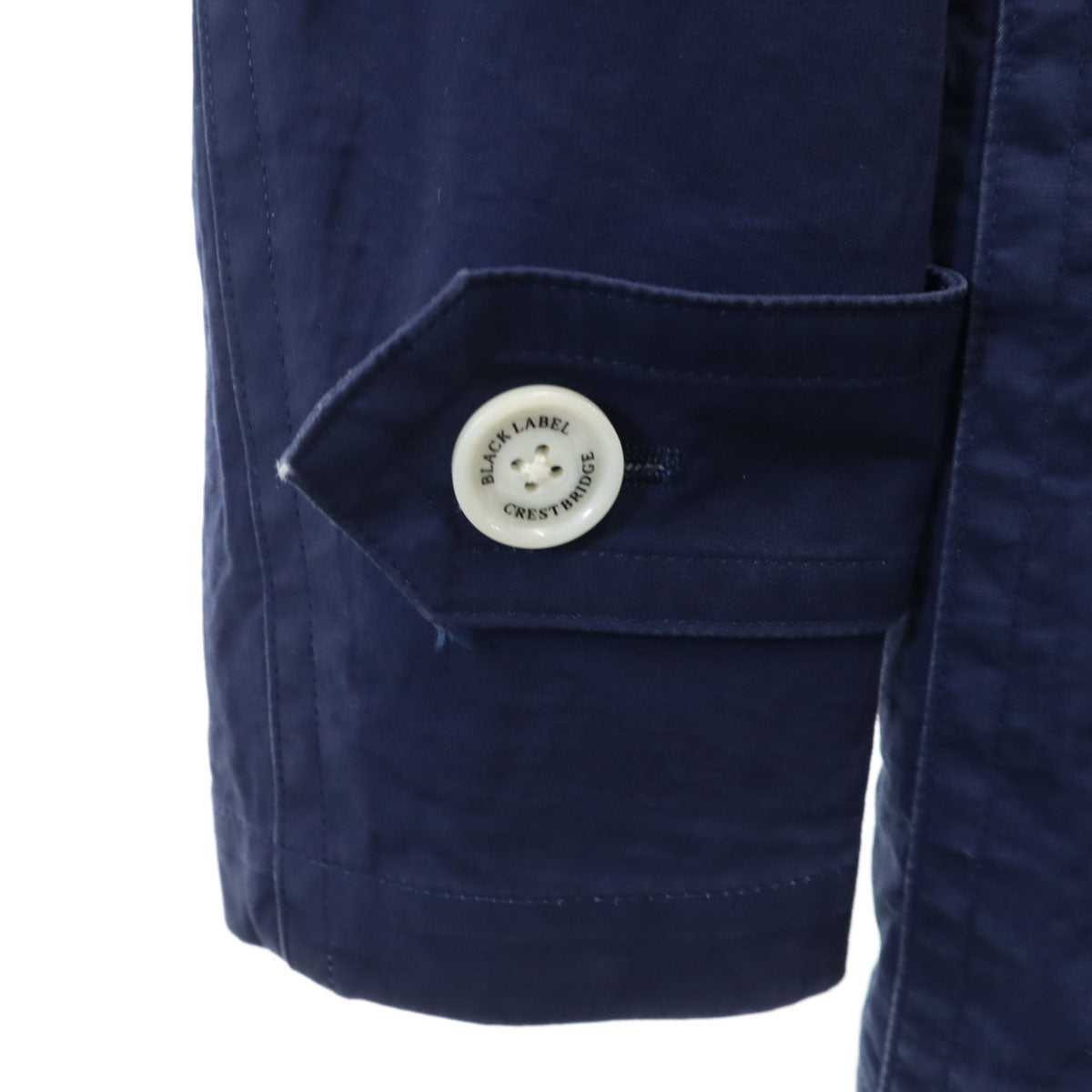 BLACK LABEL CRESTBRIDGE ブラックレーベルクレストブリッジ ピーコート M ネイビー Pコート メンズ