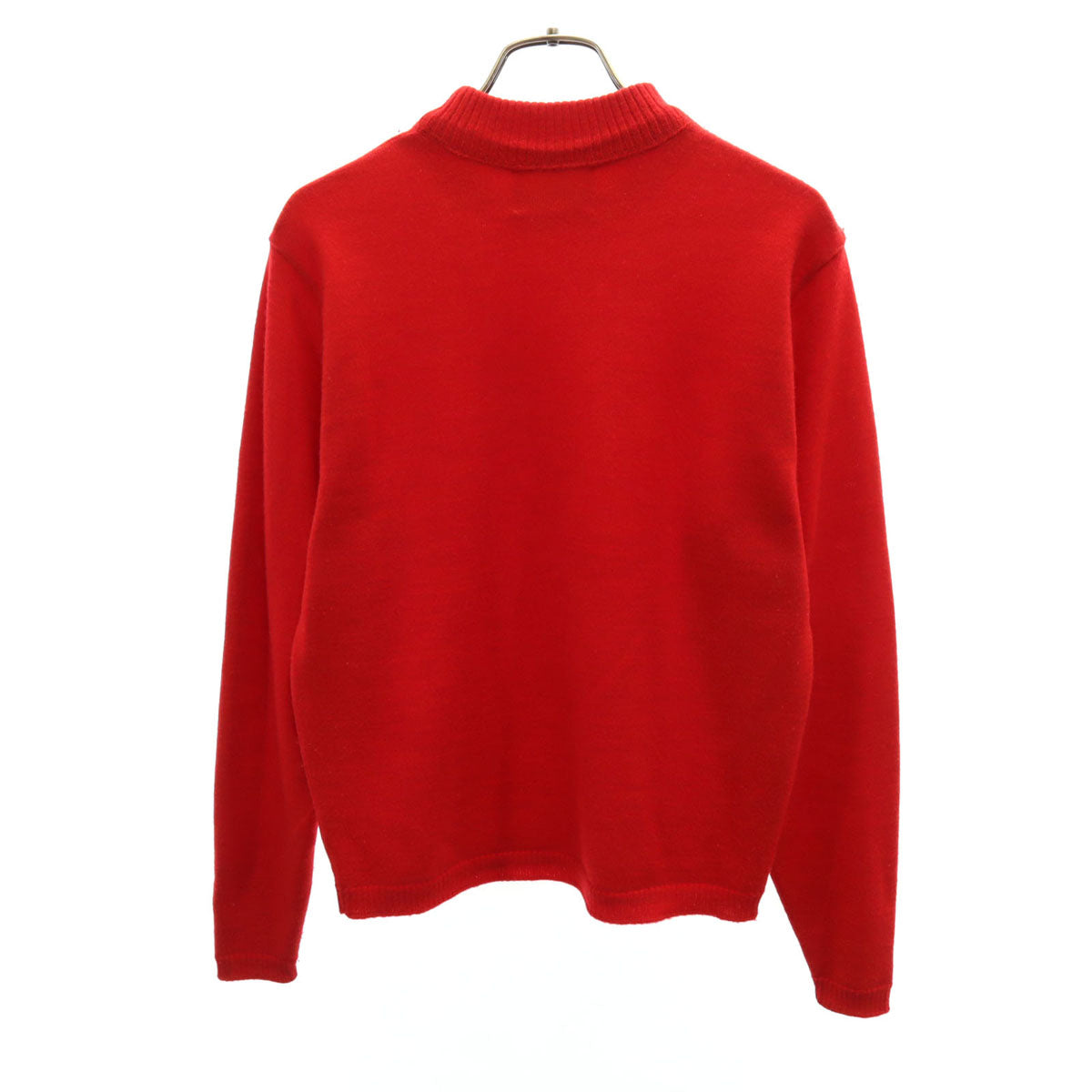PENDLETON ペンドルトン 70s USA製 ヴィンテージ 長袖 ニット M レッド セーター レディース