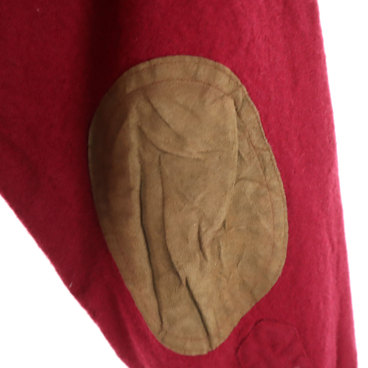 PENDLETON ペンドルトン 70s 80s ヴィンテージ USA製 ウールブレンド 長袖 ボード シャツ L バーガンディ エルボーパッチ メンズ