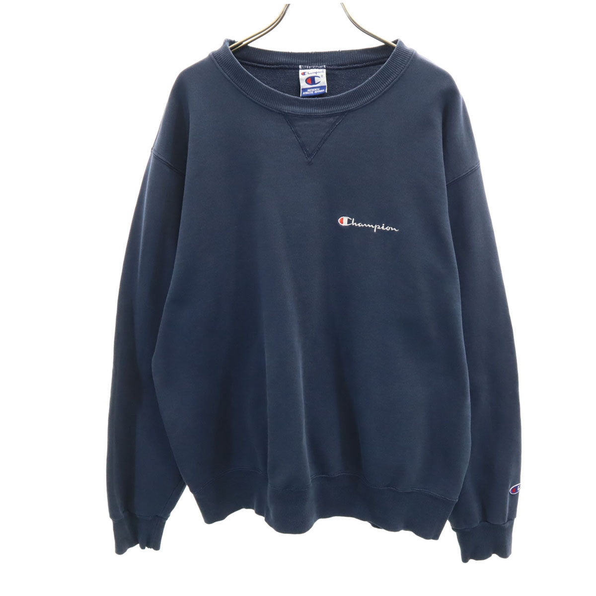Champion チャンピオン 長袖 スウェット トレーナー L ネイビー メンズ
