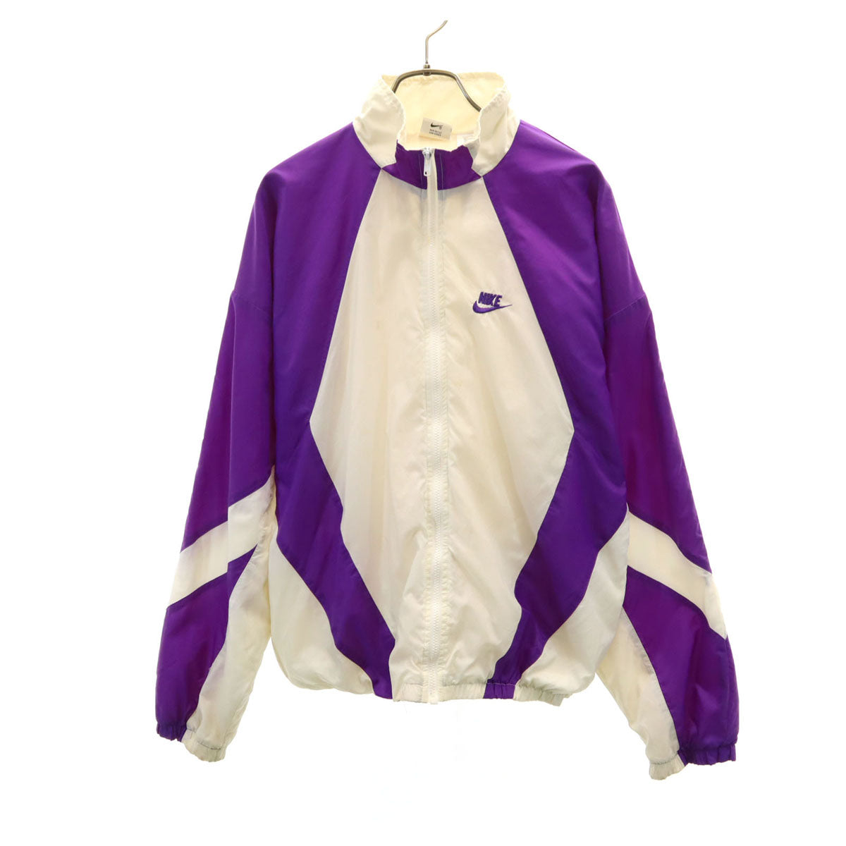 NIKE ナイキ 90s オールド ナイロンジャケット M アイボリー メンズ