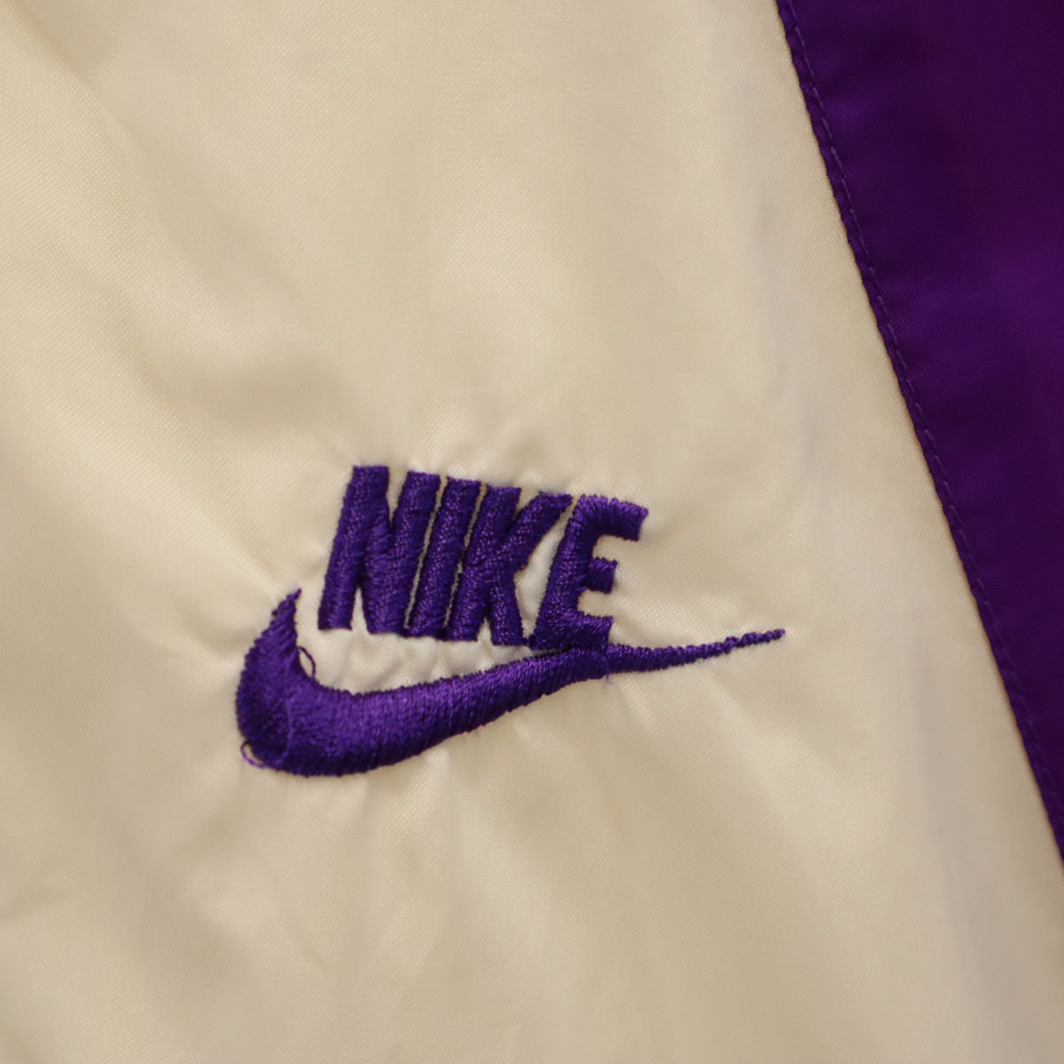 NIKE ナイキ 90s オールド ナイロンジャケット M アイボリー メンズ