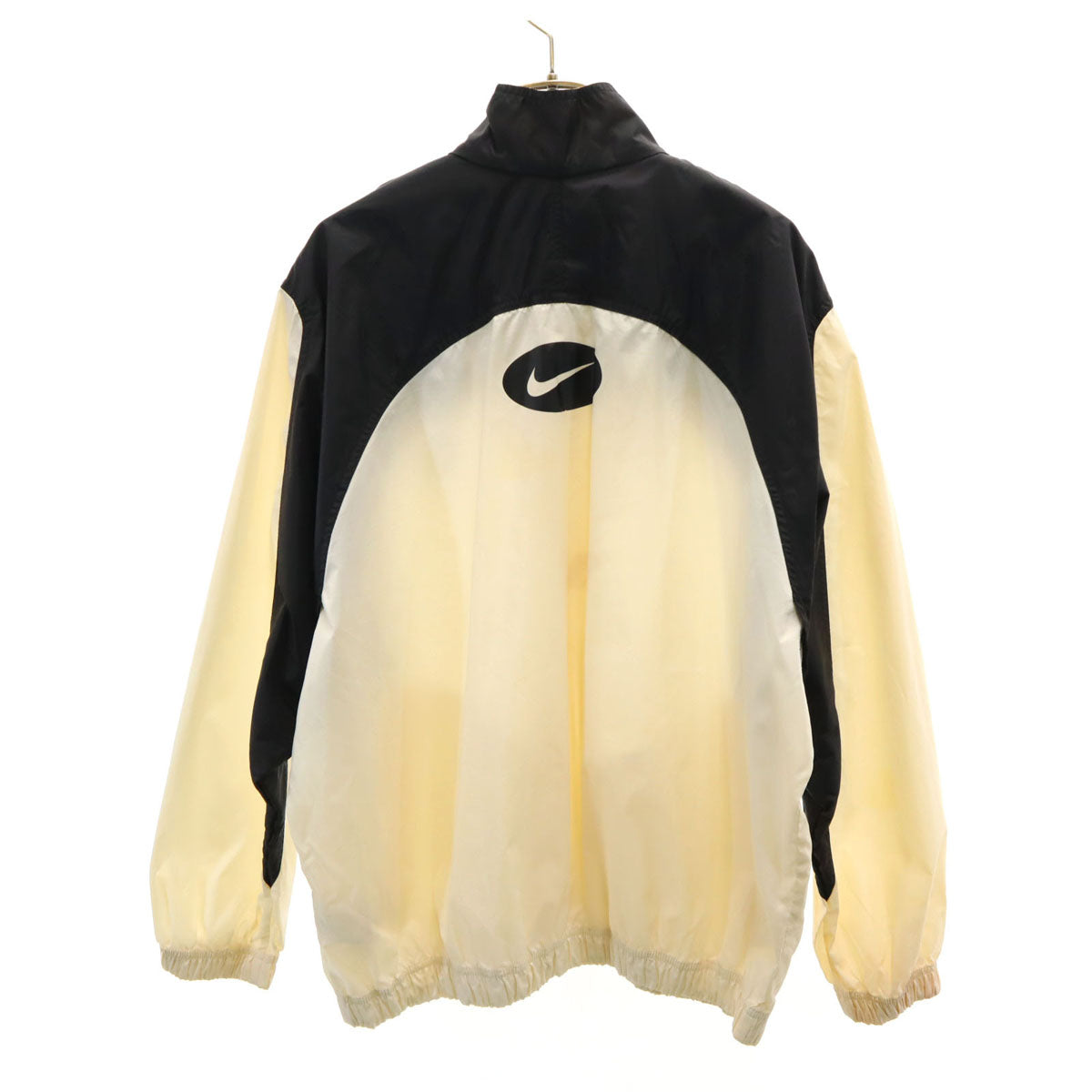 NIKE ナイキ 90s オールド ナイロンジャケット L 12-14 アイボリー キッズ