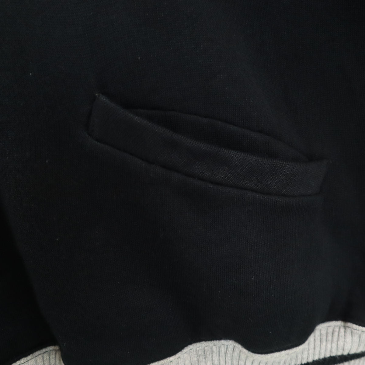 OLD オールド 80s 90s 長袖 Vネック カーディガン XL 黒 厚手 メンズ