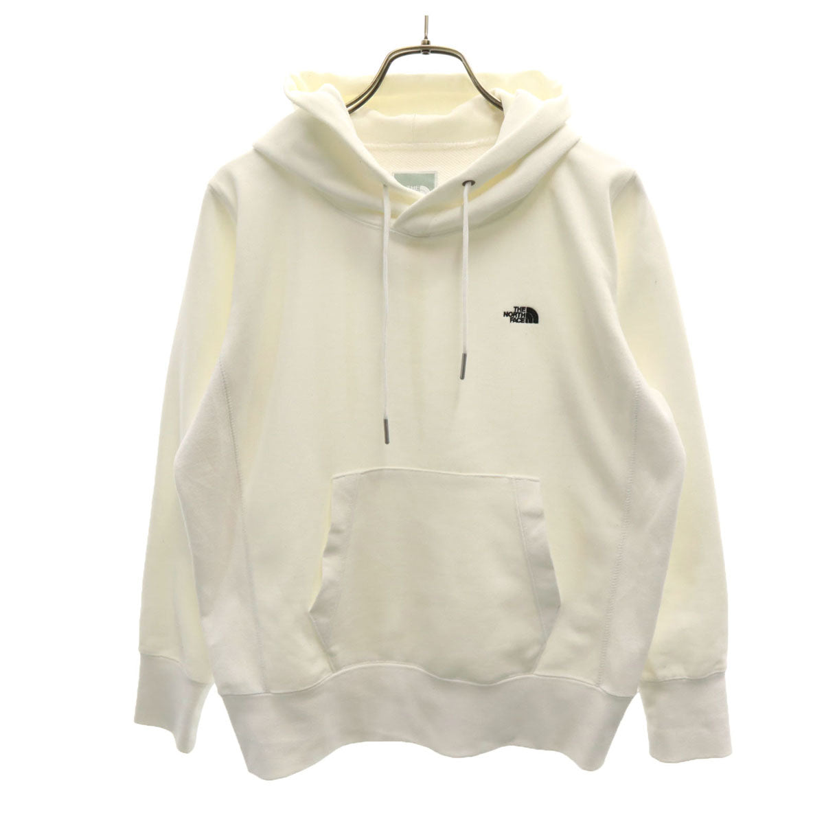 THE NORTH FACE ノースフェイス 長袖 ヘザー スウェットパーカー S ホワイト NTW11952 アウトドア メンズ