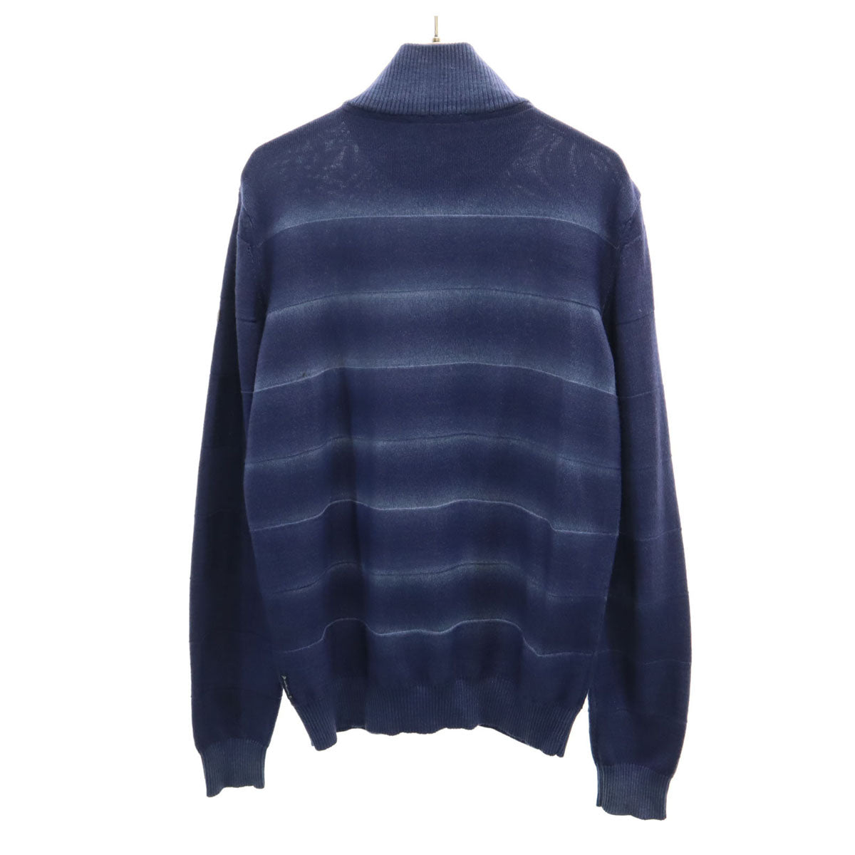 ARMANI JEANS アルマーニジーンズ ニットジャケット M ネイビー メンズ