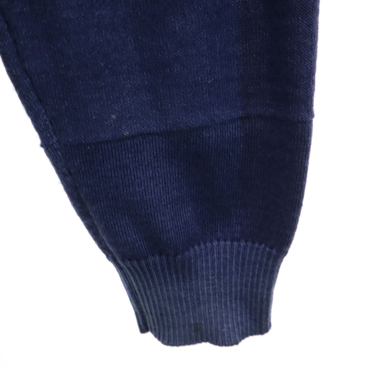 ARMANI JEANS アルマーニジーンズ ニットジャケット M ネイビー メンズ