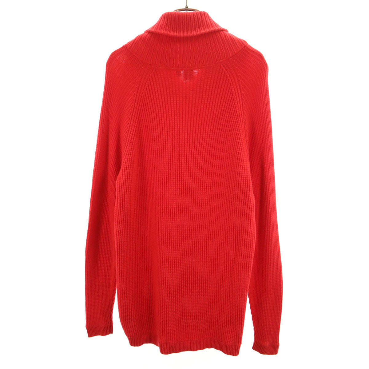 Calvin klein カルバンクライン 長袖 ショールカラー セーター L 赤系 ニット メンズ