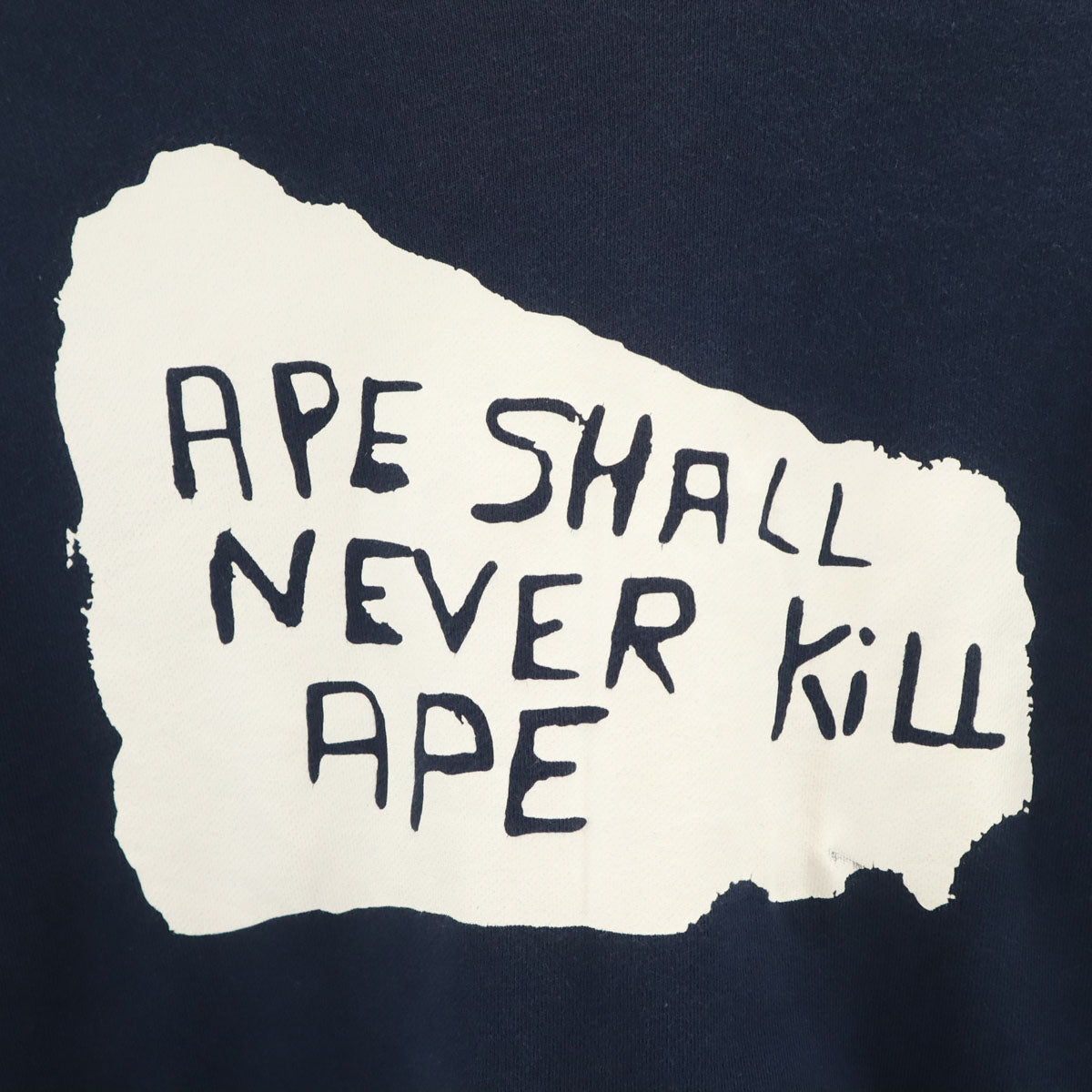 A BATHING APE アベイシングエイプ 長袖 リバーシブル スウェット トレーナー グレー メンズ