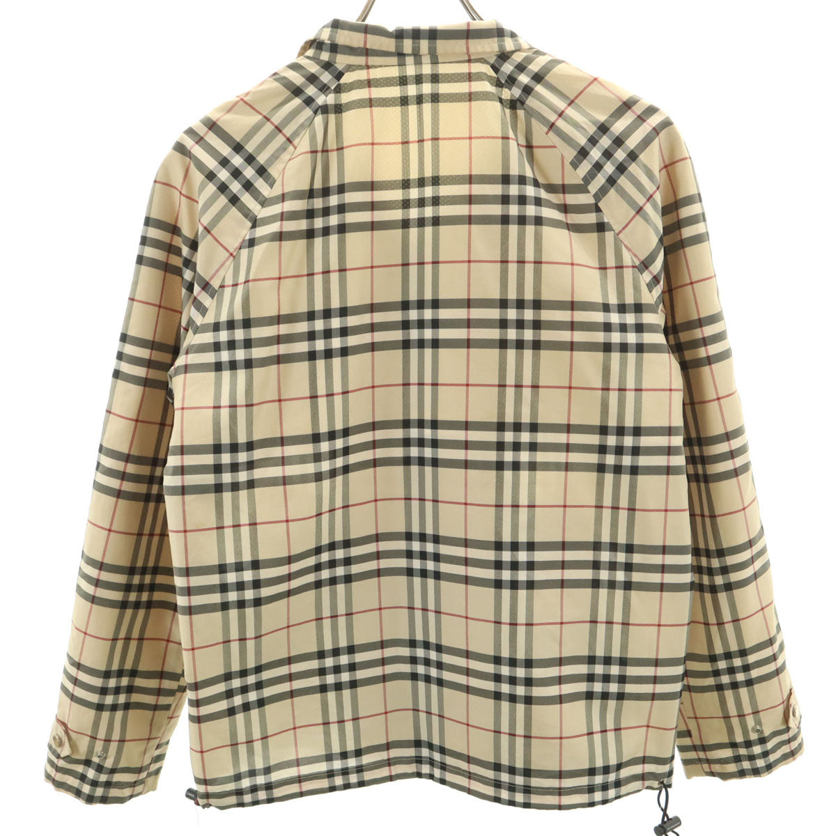 BURBERRY LONDON バーバリーロンドン ノバチェック柄 ウインドブレーカー 160 ベージュ 三陽商会 ジャケット キッズ