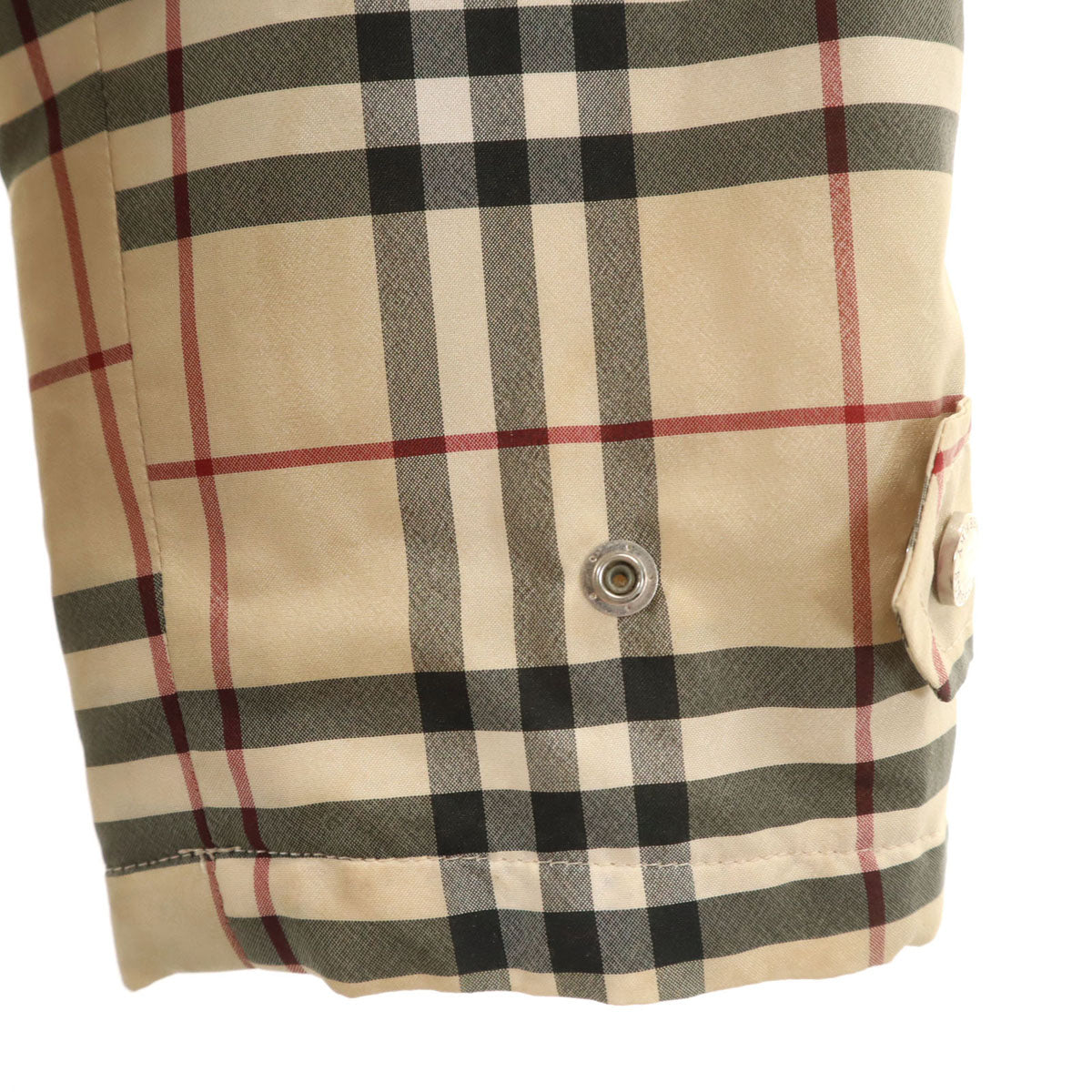 BURBERRY LONDON バーバリーロンドン ノバチェック柄 ウインドブレーカー 160 ベージュ 三陽商会 ジャケット キッズ