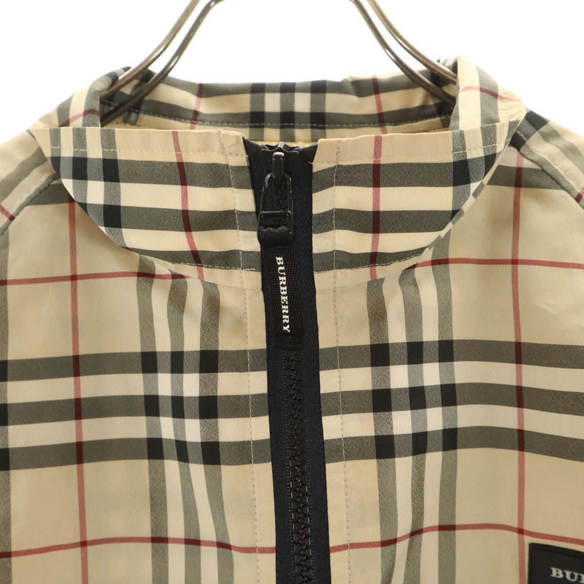 BURBERRY LONDON バーバリーロンドン ノバチェック柄 ウインドブレーカー 160 ベージュ 三陽商会 ジャケット キッズ