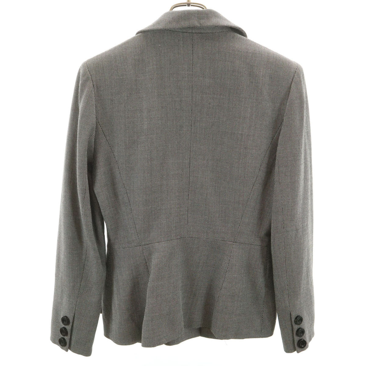 Christian Dior クリスチャンディオール 90s オールド バーズアイ ジャケット 11 ブラック レディース